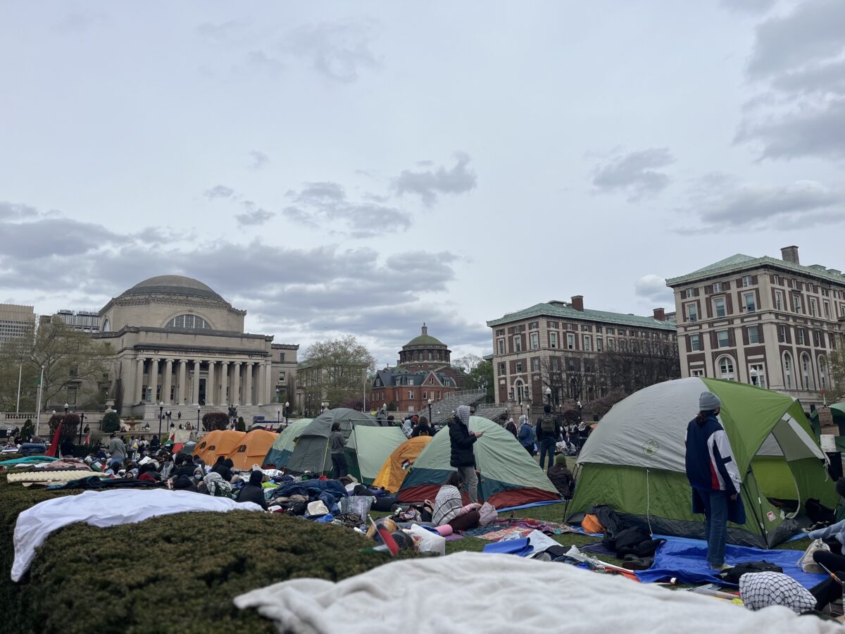 The Tents are Back: Columbia Lifts Ban on Shelter Supplies in the “Gaza Solidarity Encampment”